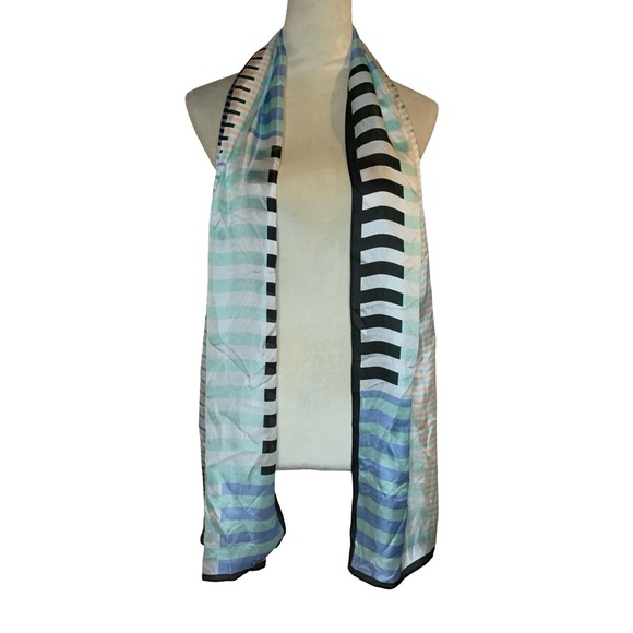 Calvin Klein 100% Silk Scarf -NWT - Picture 3 of 5